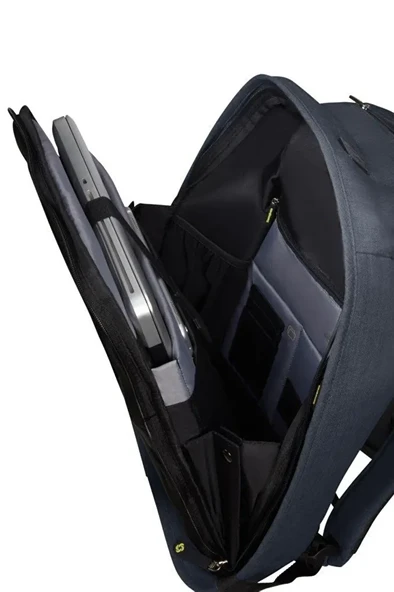KA6-01-001 15.6" Securipak Notebook Sırt Çantası, Laptop Sırt Çantası Mavi - 6