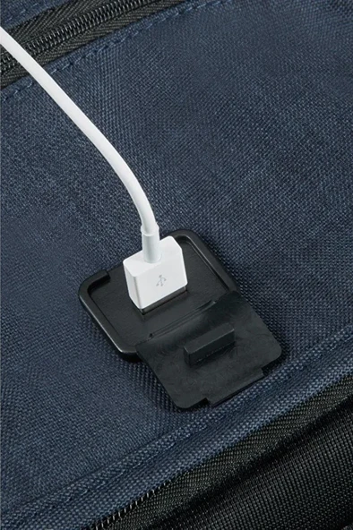 KA6-01-001 15.6" Securipak Notebook Sırt Çantası, Laptop Sırt Çantası Mavi - 8