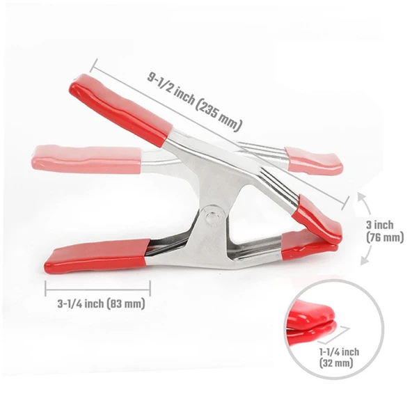 WORKPRO WP232006 25mm Metal Mandal/İşkence - 2