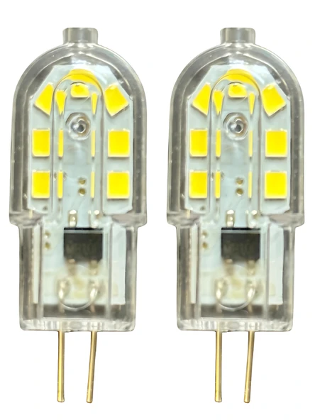 (2 Adet) Osaka 3W Beyaz Işık (6500K) G4 Duylu (İğne Bacak) Led Kapsül Ampul ürün görseli 1