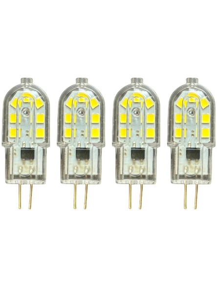 (4 Adet) Osaka 3W Beyaz Işık (6500K) G4 Duylu (İğne Bacak) Led Kapsül Ampul ürün görseli 1