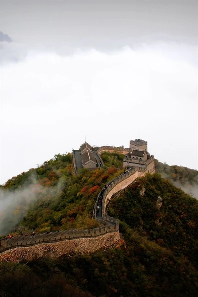 Çin Seddi Temalı Oval Magnet - Resim 5