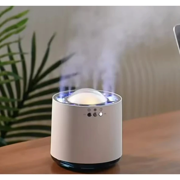 Ozmik Dinamik hava nemlendirici 800ml 6spray mod RGB LED Aydınlatma Nemlendirici Difüzör Makinesi - 1