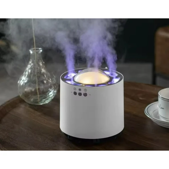Ozmik Dinamik hava nemlendirici 800ml 6spray mod RGB LED Aydınlatma Nemlendirici Difüzör Makinesi - 2