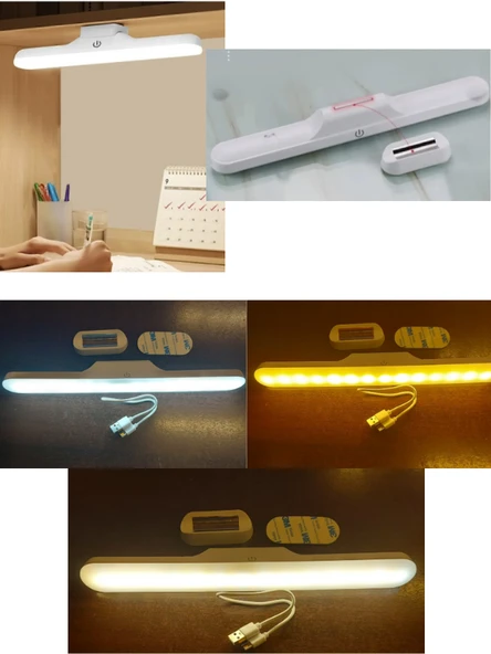 (2 Adet) Osaka 3W Şarjlı Masa Lambası - Resim 3