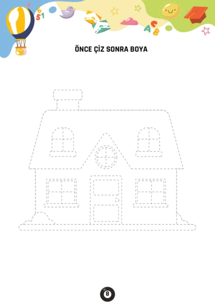 Çizgi Çalışması YAZ SİL Kitabı - Resim 4