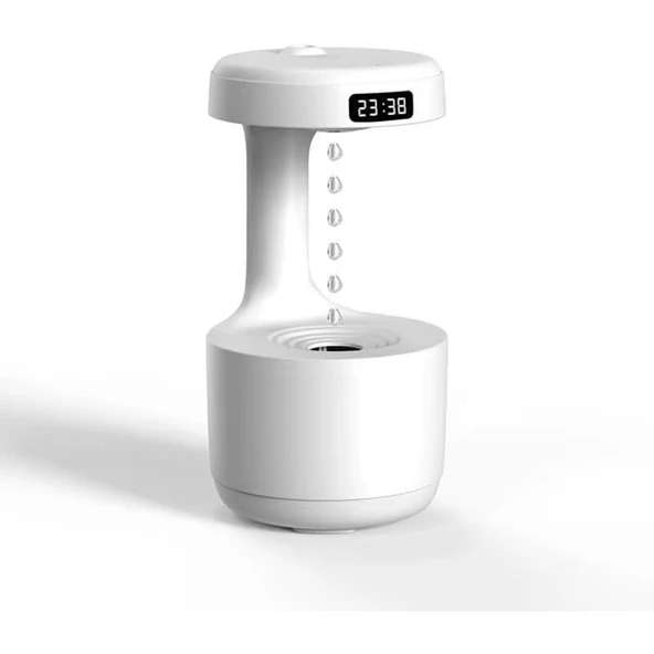 Ozmik Anti Yerçekimi Nemlendirici Su Damlası Geri Akışı Sessiz Masa Üstü Dekorasyonu Yoğun Sis ürün görseli