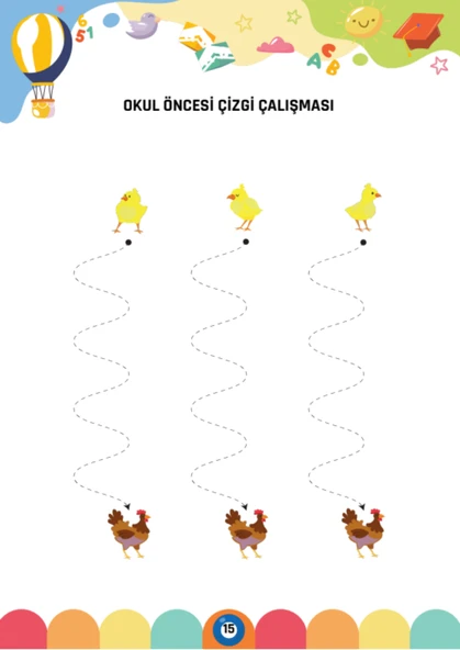 Çizgi Çalışması YAZ SİL Kitabı - Resim 3