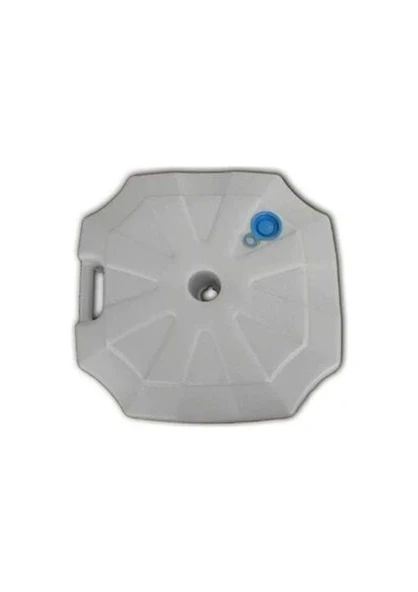 Büyük Boy 20Lt Şemsiye Bidonu ile 180cm Katlanır Güneş Şemsiyesi Plaj Deniz Bahçe Balkon Piknik Kamp - Resim 5