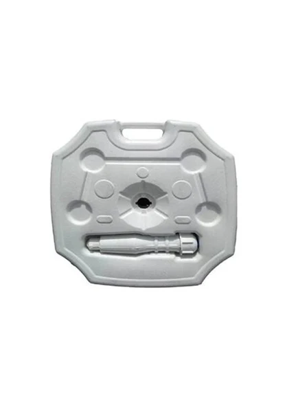 Büyük Boy 20Lt Şemsiye Bidonu ile 180cm Katlanır Güneş Şemsiyesi Plaj Deniz Bahçe Balkon Piknik Kamp - Resim 4