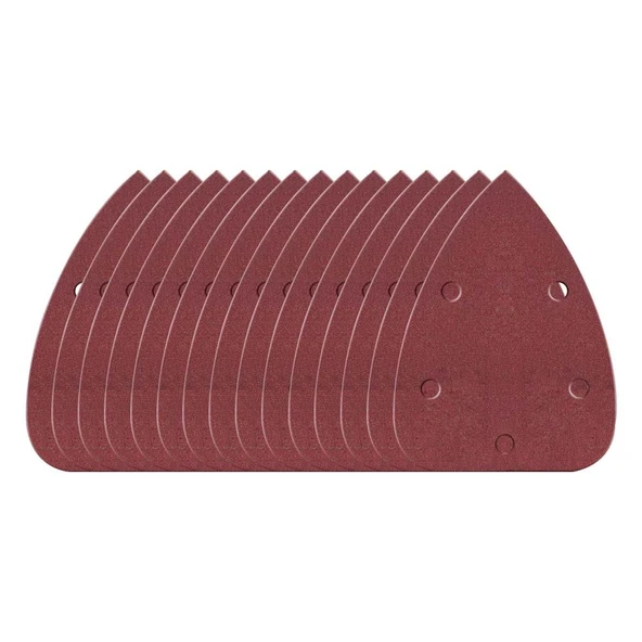 WORX WA2000 140x90mm 60, 80, 120 Kum, 15 Parça Cırtlı Universal Mouse Zımpara Kâğıdı Seti - 2