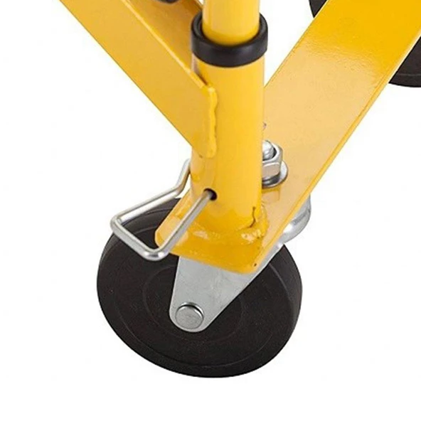 Stanley PA616 MT519-MT520 Taşıma Arabası İçin Küçük PU Hareketli Yedek Teker (1 Çift) - 4