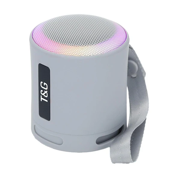 TG TG373 Taşınabilir USB-SD-FM-Bluetooth Destekli RGB Işıklı Wireless Ses Bombası Hoparlör
