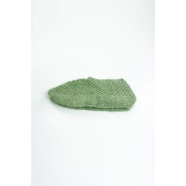 2 Çift El Örgüsü Kışlık Şık Kadın Yün Patik Set 5 - Resim 2