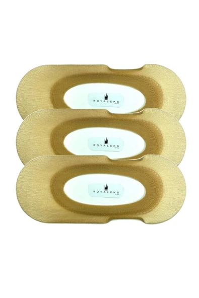 Düşük Kesim Dikişsiz Kaçmaya Dayanıklı Ten Transparan Babet Çorabı 36-41 [ 3 Çift ] - Resim 2