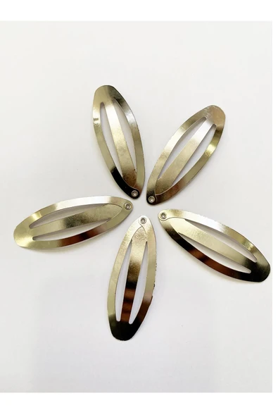 15 Adet Metal Çıt Çıt Toka 6 cm - Resim 2