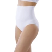 Yüksek Bel Kadın Slip Korse 13003 - Beyaz - Resim 2