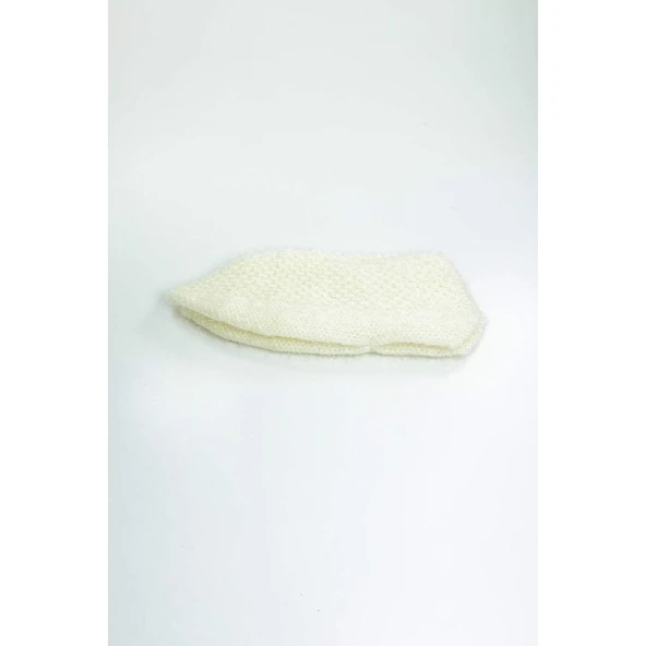 El Örgüsü Kışlık Şık Kadın Yün Patik D5 - Resim 2