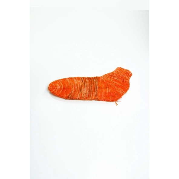 El Örgüsü Kışlık Şık Kadın Yün Patik D14 - Resim 2