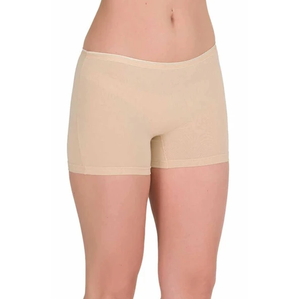 Likralı Kadın Boxer Ten 2101B ürün görseli 1