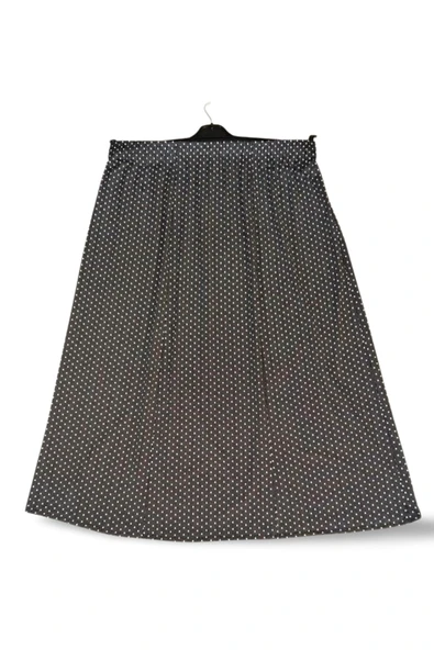 Beli Lastikli Full Likralı Pigment Penye Etek Anne Eteği Uzun Namaz Eteği - Royaleks - D3 - Resim 2