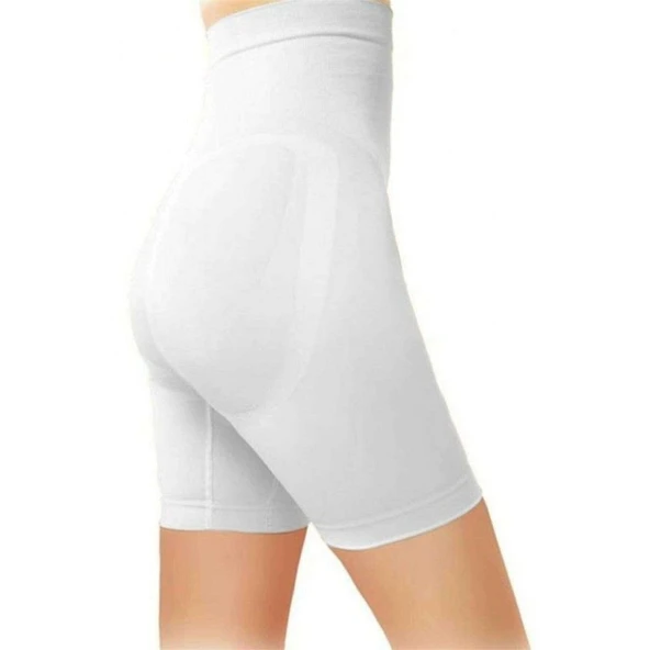 Elite Life Kadın Beyaz Dikişsiz Silikonlu Şekillendirici Korse 880 ürün görseli