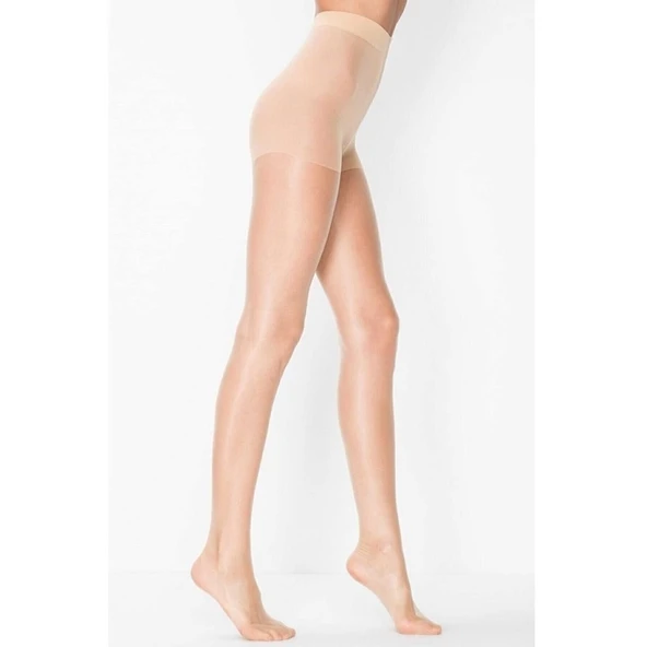 1 Adet Kadın Super İnce Mat 15 Den Külotlu Çorap Açık Ten ürün görseli