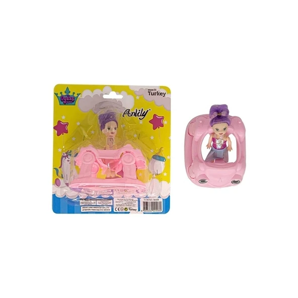 Sevimli Yürüteçli Parmak Bebek 12x10x10 cm ürün görseli