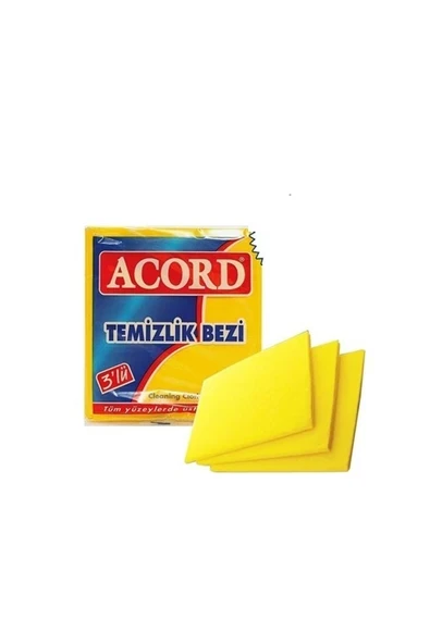 Temizlik Bezi 35x40 cm 3'lü Sarı Royaleks-NRX-F547 ürün görseli 1