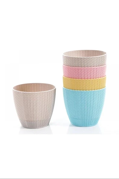 Serinova Sümela Saksı 1 Adet Yuvarlak 1 No 0,5 Lt Royaleks-SML1 ürün görseli 1