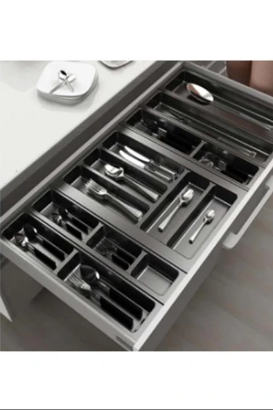 Eco Lüx Modül Kaşıklık Antrasit 42x49 Cm Royaleks-ACERO-20352 ürün görseli