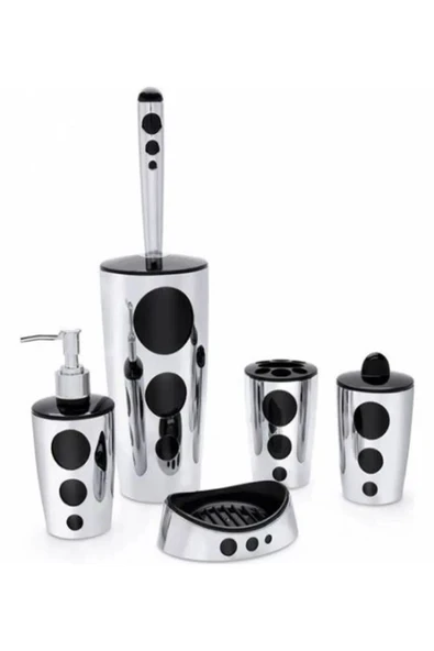 Punto 5 Parça Banyo Seti Krom Royaleks-F326 ürün görseli 1