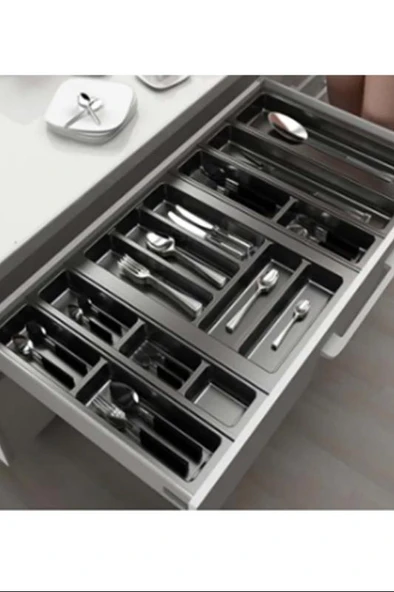 Eco Lüx Modül Kaşıklık Antrasit 62x49 Cm Royaleks-ACERO-20355 ürün görseli