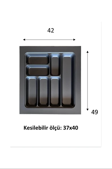 42x49 Eco Lüks Modüler Kaşıklık Royaleks-20352 ürün görseli