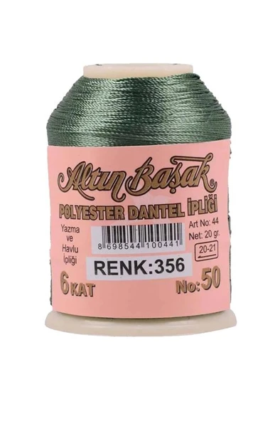 3 Adet Altınbaşak Oya ve Dantel İpi 20 gr - Royaleks - No: 763 - 392 - 356 - Resim 5