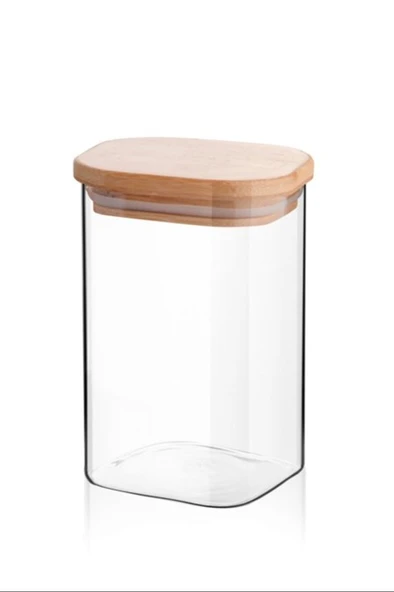 Kare Bambu Kapaklı Baharatlık 65x110 Royaleks-KVN32 ürün görseli 1