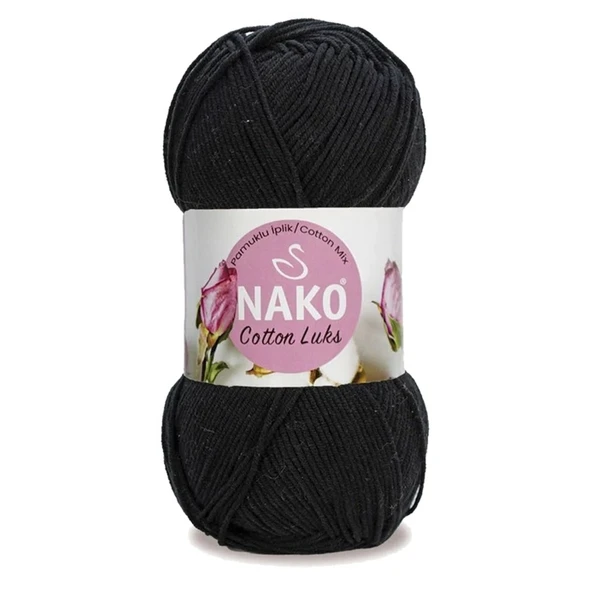 5 Adet Cotton Lüks Yelek Tunik Kazak Bluz Hırka İpi Yünü Siyah 97568 - 2