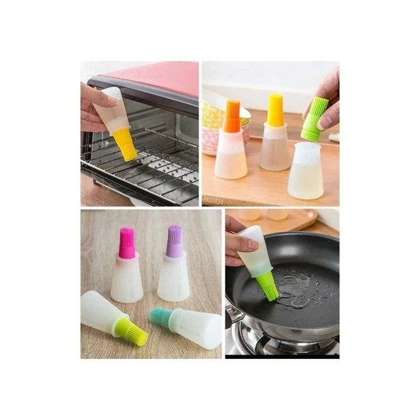 Yakut Hazneli Silikon Yumurta Fırçası Royaleks-9710 - 2