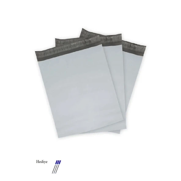 Cepsiz Büyük Boy Kargo Poşeti 35x45+5 cm - 200 Adet (40+40=80 Mikron) ürün görseli