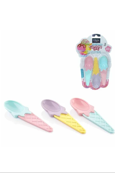 Karnaval Dondurma Kaşığı 3 Adet Royaleks-L716 ürün görseli