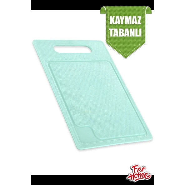Kesme Tahtası Kaydırmaz Plastik Kesme Sunum Tahtası Pratik Kesim Panosu 160x245 Mm Royaleks-FR-107 - Resim 4