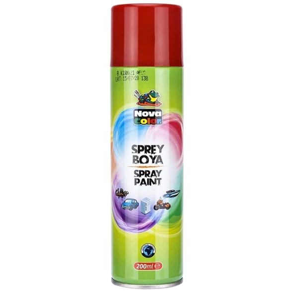 Nova Color Sprey Boya 200 Ml Kırmızı ürün görseli