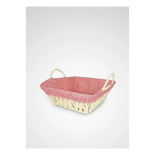 Hasırlı Bezli Ekmek Sepeti Dikdörtgen Renkli Royaleks-8822 ürün görseli 1