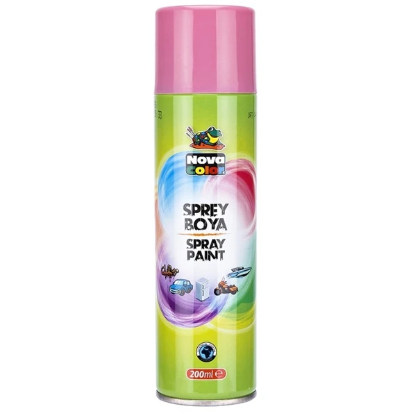 Nova Color Sprey Boya 200 Ml Pembe ürün görseli