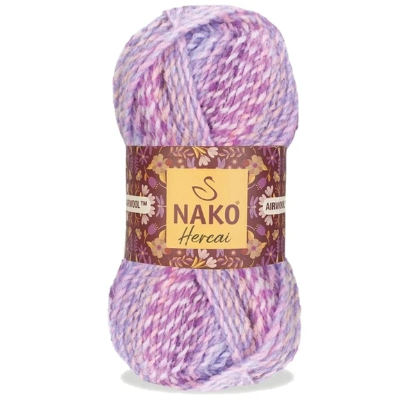 5 Adet Hercai Ebruli Hırka Kazak Atkı Bere El Örgü İpi Yünü 28165 - 2