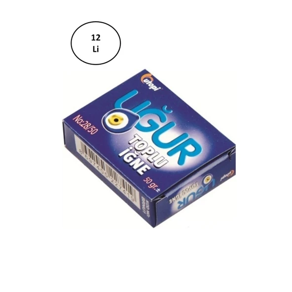 Brons Brnu-2 Uğur Toplu İğne 28/50 Gr 12'li - 1