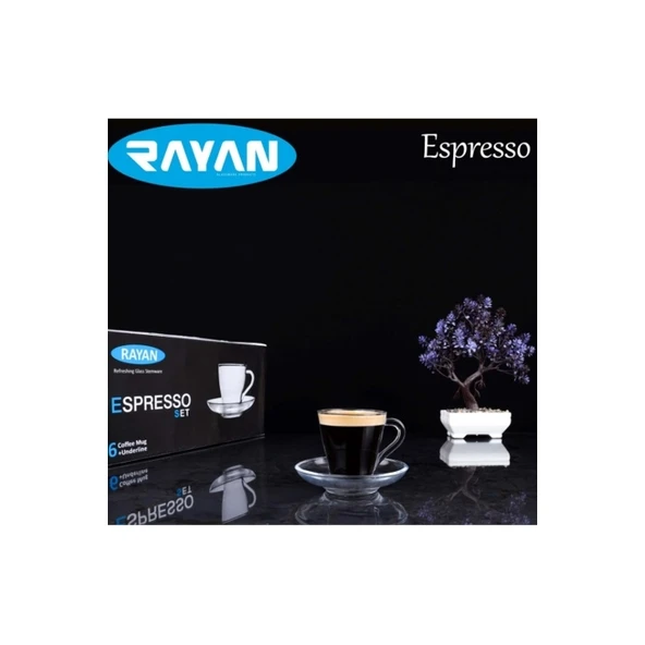Rayan 6'lı Espresso Bardak Seti ürün görseli