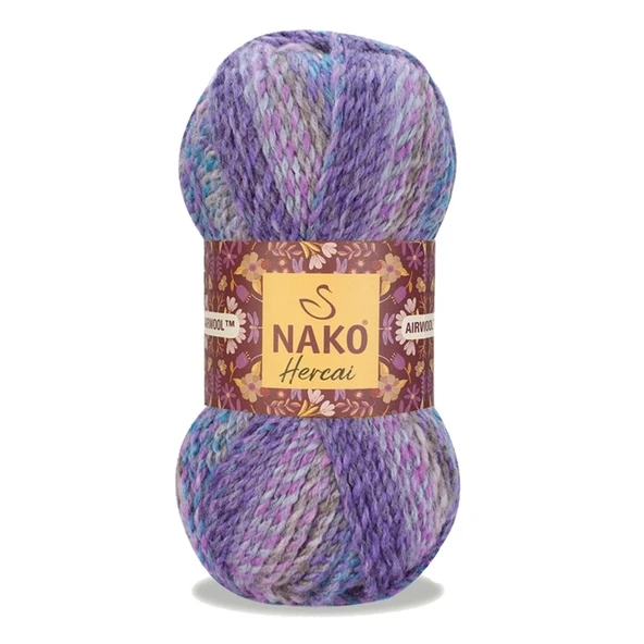 5 Adet Hercai Ebruli Hırka Kazak Atkı Bere El Örgü İpi Yünü 28181 - 2