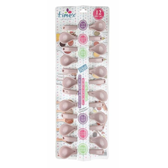 Dekoratif Kristal Kaşık Seti 12'li Royaleks-TİM124 - 2