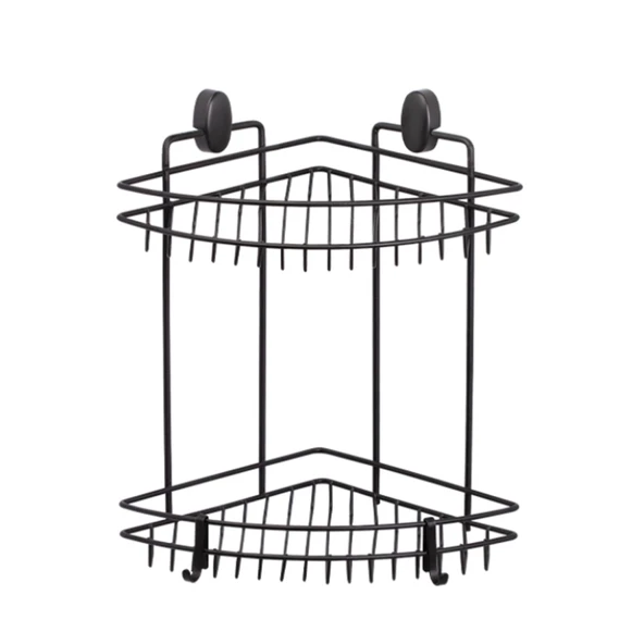 Üçgen Köşelik Pasifik İki Katlı 22 Cm Dübelli Siyah Royaleks-DS-734 - Resim 3